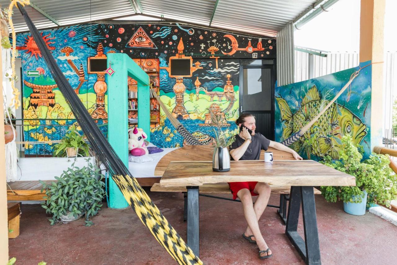 Residencia Artistica Vandrarhem Puerto Escondido  Exteriör bild